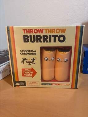 Throw Throw Burrito: A Dodgeball Card Game by Exploding Kittens